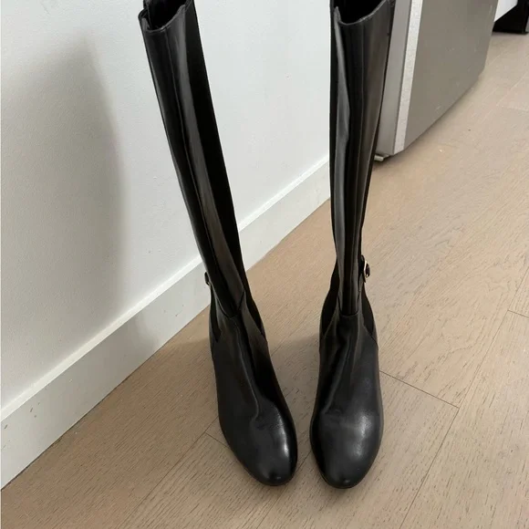 Cole Haan Avani Grand Knee High Stretch Boot in Black NWT - Picture 5 of 7